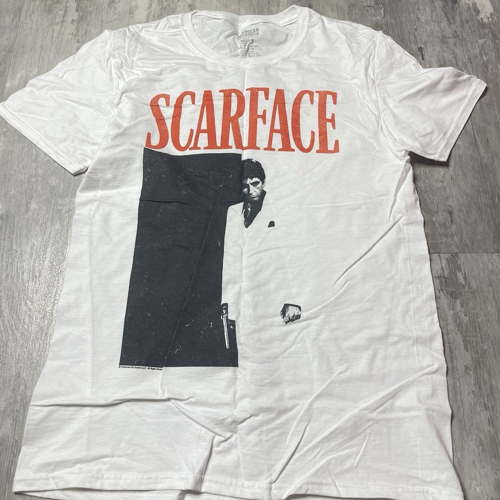 SCARFACE ICONIC T‎ SHIRT OFFICIAL ITEM Size M. L-26